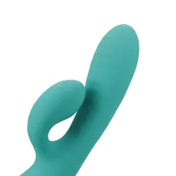 Vibratore rabbit gonfiabile verde acqua Vibratore rabbit gonfiabile verde acqua