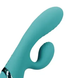 Vibratore rabbit gonfiabile verde acqua Vibratore rabbit gonfiabile verde acqua