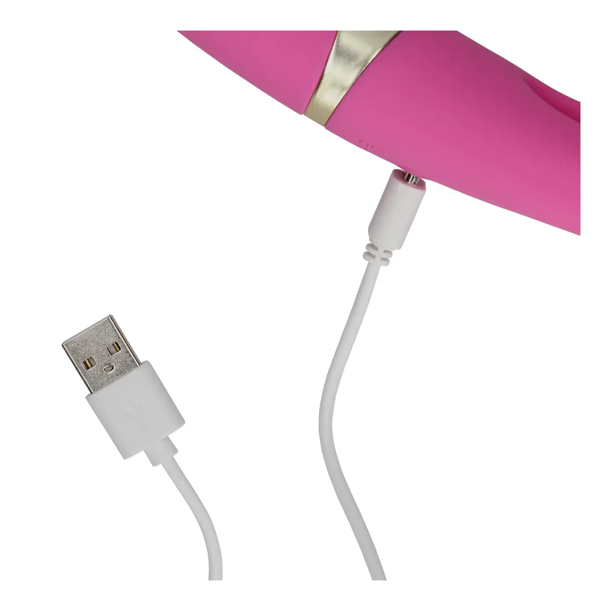 Vibratore punto G effetto flapping rosa 24 cm