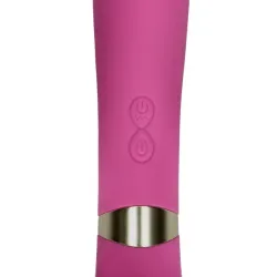 Vibratore punto G effetto flapping rosa 24 cm