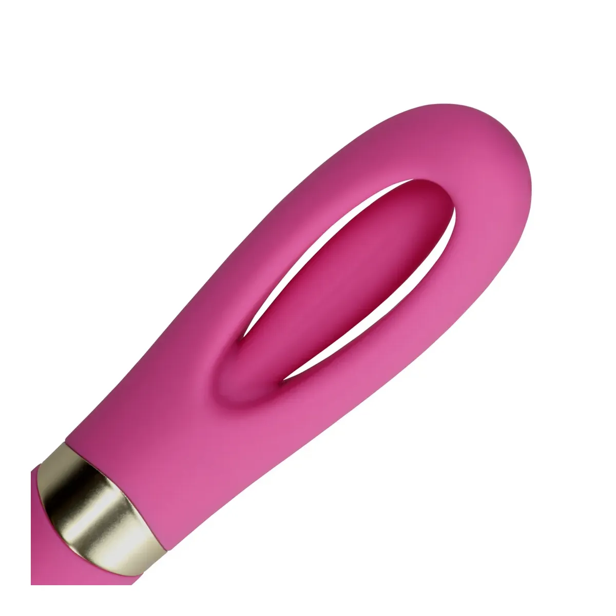 Vibratore punto G effetto flapping rosa 24 cm