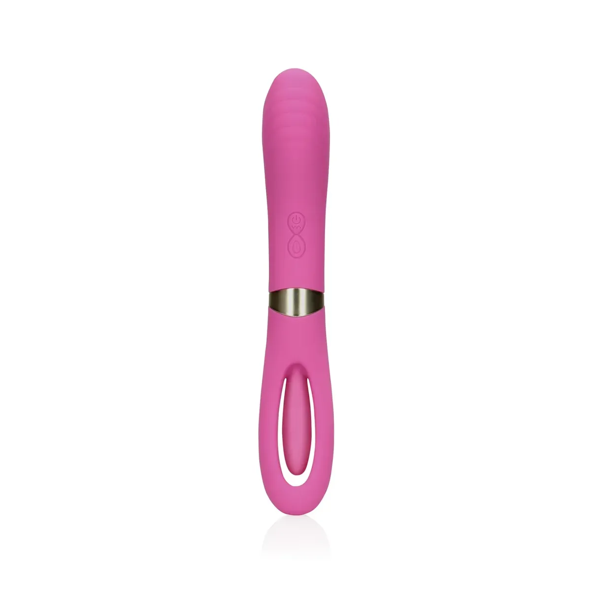 Vibratore punto G effetto flapping rosa 24 cm