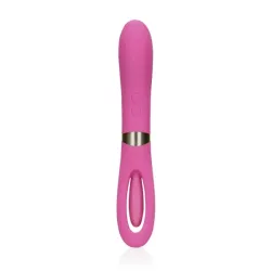 Vibratore punto G effetto flapping rosa 24 cm