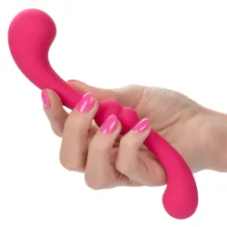Vibratore doppio flessibile fucsia Vibratore doppio flessibile fucsia