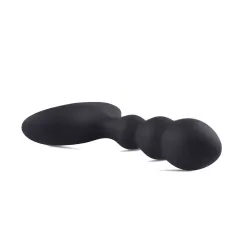 Vibratore anale a sfere nero 12 cm Vibratore anale a sfere nero 12 cm