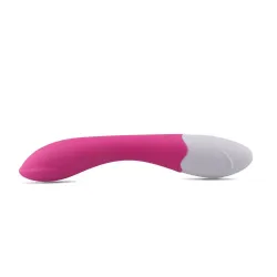 Vibratore per punto G rosa e bianco Vibratore per punto G rosa e bianco