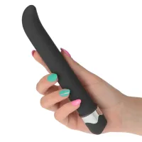 Vibratore punto G Exquisite nero 20 cm