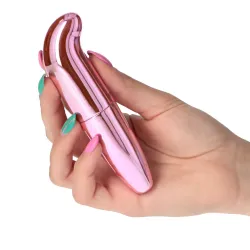 Mini Vibratore punto G rosa a pile Mini Vibratore punto G rosa a pile