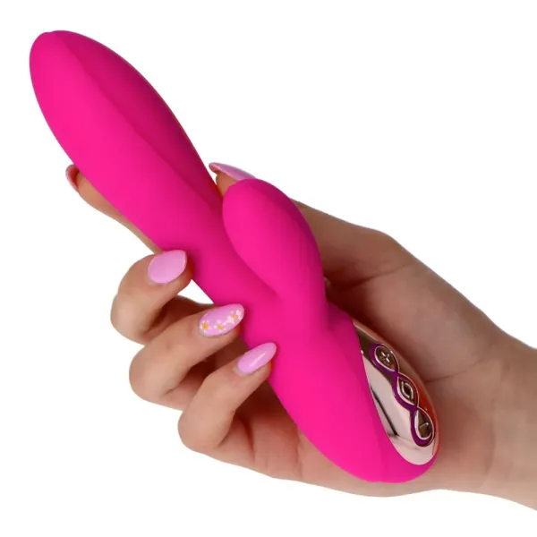 Vibratore rabbit whale fucsia