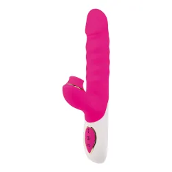 Vibratore Rabbit e succhia clitoride kisser Vibratore Rabbit e succhia clitoride kisser