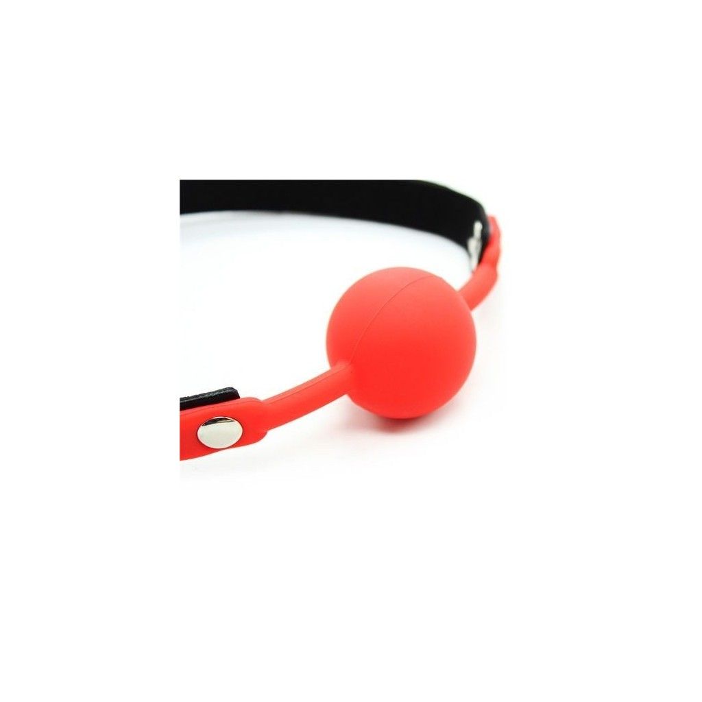 Ball gag ball block rosso morso in silicone red bondage fetish