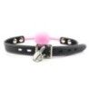Ball gag non traspirante rosa con lucchetto Ball gag non traspirante rosa con lucchetto