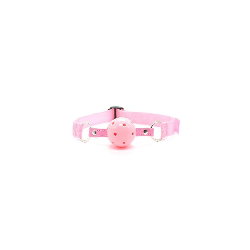 Easy breathable ball gag rosa costrittivo fetish bondage pink