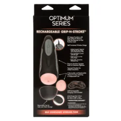 Masturbatore doppio vagina ano Grip-N-Stroke Masturbatore doppio vagina ano Grip-N-Stroke