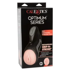 Masturbatore doppio vagina ano Grip-N-Stroke Masturbatore doppio vagina ano Grip-N-Stroke