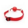 Ball gag bdsm traspirante rosso Ball gag bdsm traspirante rosso