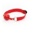 Ball gag bdsm traspirante rosso Ball gag bdsm traspirante rosso