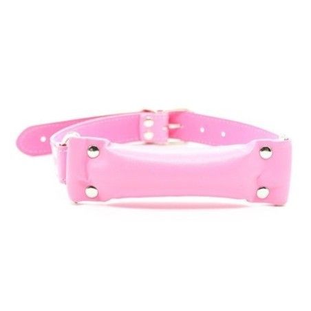 Bar gag cinghia pelle sintetica rosa