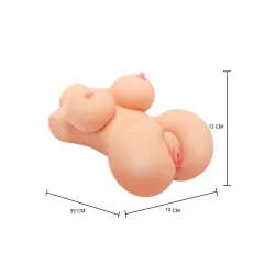 Masturbatore maschile mezzo busto femminile Masturbatore maschile mezzo busto femminile