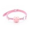 Ball gag traspirante rosa bdsm Ball gag traspirante rosa bdsm