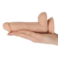 Fallo Realistico RodL silicone chiaro 18,5 cm