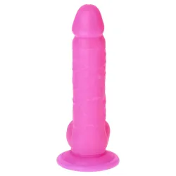 Fallo Realistico silicone Rod fucsia 19 cm Fallo Realistico silicone Rod fucsia 19 cm
