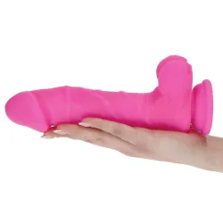 Fallo Realistico Ben fucsia silicone 23,5 cm Fallo Realistico Ben fucsia silicone 23,5 cm