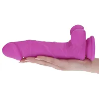 Fallo Realistico Ben viola silicone 23,5 cm