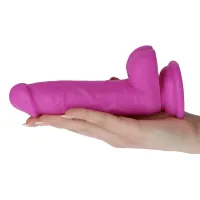 Fallo Realistico RodL silicone viola 18,5 cm