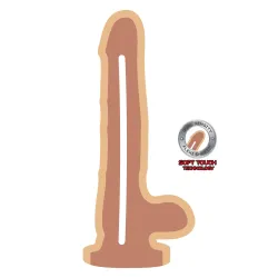 Fallo realistico testicoli Dual Density 23 cm Fallo realistico testicoli Dual Density 23 cm