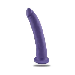 Dildo Realistico silicone Bendy viola 18 cm Dildo Realistico silicone Bendy viola 18 cm
