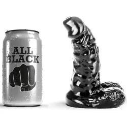 Dildo mini grosso 13 cm All black Dildo mini grosso 13 cm All black