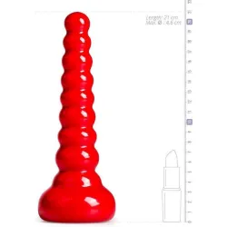 Plug anale graduato piramide rosso Plug anale graduato piramide rosso