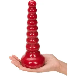 Plug anale graduato piramide rosso Plug anale graduato piramide rosso