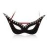 Sexy Maschera bdsm nera con borchie