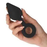 Plug anale It In silicone nero 14 cm