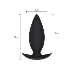 Plug anale silicone Player Advanced 10 cm Plug anale silicone Player Advanced 10 cm
