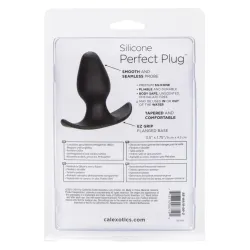 Butt plug in Silicone nero Perfect Plug Butt plug in Silicone nero Perfect Plug