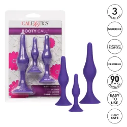 Kit 3 plug anali Booty Call trainer viola Kit 3 plug anali Booty Call trainer viola
