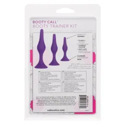 Kit 3 plug anali Booty Call trainer viola Kit 3 plug anali Booty Call trainer viola