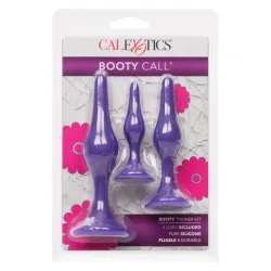Kit 3 plug anali Booty Call trainer viola Kit 3 plug anali Booty Call trainer viola