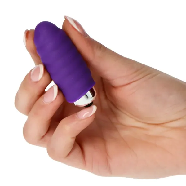 Mini vibratore bullet Fan Prop viola