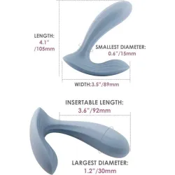 Stimolatore vaginale indossabile Erica azzurro Stimolatore vaginale indossabile Erica azzurro