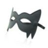 Maschera bdsm Spikes ecopelle nera Maschera bdsm Spikes ecopelle nera