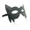 Maschera bdsm Spikes ecopelle nera Maschera bdsm Spikes ecopelle nera