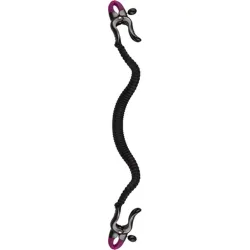 Pinze vagina e divaricatore in silicone nero Pinze vagina e divaricatore in silicone nero