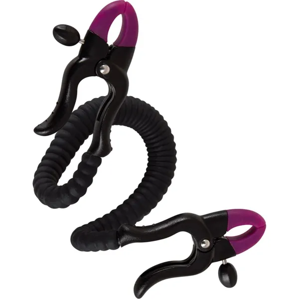 Pinze vagina e divaricatore in silicone nero