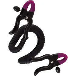 Pinze vagina e divaricatore in silicone nero Pinze vagina e divaricatore in silicone nero