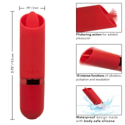 Stimolatore vibrante con lingua Kyst Flicker Stimolatore vibrante con lingua Kyst Flicker