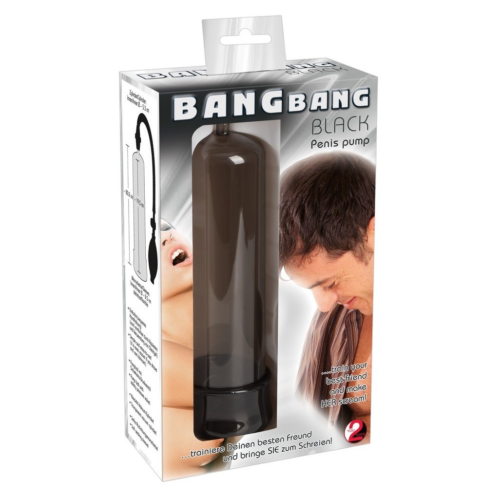 Pompa per allungare pene bang bang black